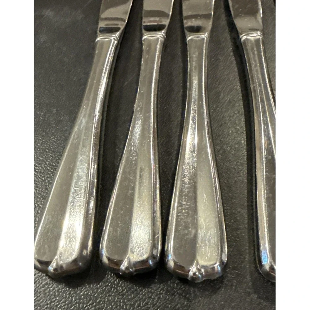 Oneida Gala Impulse Dinner Knife Knives Stainless Flatware Silverware Set Of 8